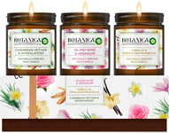 Botanica by Air Wick |Luxury Candle Gift Set| Pack of 3| Mixed Fragrances |120