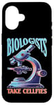 Coque pour iPhone 16 Biologists Take Cellfies Humour de laboratoire scientifique