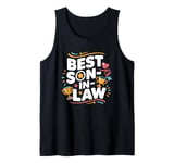 Mens Best Son-In-Law, Family Mother In Law And Son In Law Tank Top