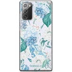 Babaco ERT GROUP mobile phone case for Samsung GALAXY NOTE 20 original and officially Licensed pattern Flowers 028 optimally adapted to the shape of the mobile phone, case made of TPU