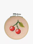 Cotton Clara Cherries Mini Cross Stitch Kit