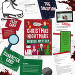 Gift Republic Christmas Nightmare Murder Mystery Board Game - Perfect for Family