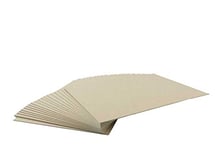 House of Card & Paper Grey Kraft Board 1500micron 945gsm A4 Size 50 Sheets per Pack, HCP473