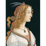 Botticelli Idealized Portrait Of A Lady As Nymph Unframed Wall Art Print Poster Home Decor Premium