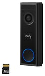 eufy C31 2K Smart Video Doorbell with 32GB Micro SD Card