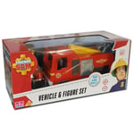 Fireman Sam Jupiter Vehicle & Figure Set - NEW UK STOCK