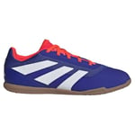 adidas Predator Club Football Boots Indoor SALA, Cloud White/Lucid Blue/Solar red, 6 UK