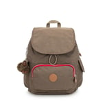 Kipling City Pack S Women's Backpack Handbag, Brown (True Beige C True Beige C), One Size