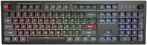 Montech MKey Darkness Gaming Tastatur - GateronG Pro 2.0 Red (US)