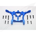 FR- Gpm Alloy Rear Damper Mount - 1Set Blue Traxxas 1:10 Rustler Vxl Bandit - GP