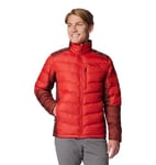 Columbia Men's Labyrinth Loop II Jacket, Sail Red/Spice, 6X Big