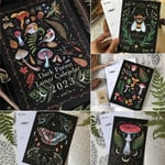 National Park Creatures Calendar Art Moon Calendar Dark Forest Lunar Calendar