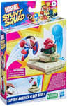 Marvel Stunt Squad Playset Captain America vs Red Skull