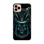 Coque Iphone 11 samourai bleu