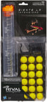 Nerf Rival Loader with 18 Yellow Balls Reload for Nerf Rival Series