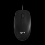 Logitech M100, mus med sladd - Vit