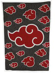 Homadict Plaid Sherpa Naruto- 100x150cm - Couverture Polaire Douce & Chaude - Akatsuki - Qualité Elevée & Confortable - Licence Officielle