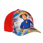 Fireman Sam Brandman Keps, Röd Red 54