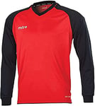 Mitre Cabrio Maillot de Football Mixte Adulte, Écarlate/Blanc, FR : XS (Taille Fabricant : XS)