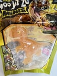 Heroes of Goo Jit Zu Minis - Amber Trex T-Rex - Jurassic World Park - Rare NEW