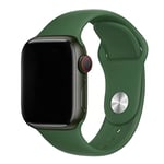 Green Sport Series Rubber Band for Apple Watch (42/44/45/49mm), verde, One Size