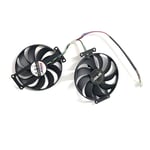 FDC10H12S9-C T129215SU 6PIN RTX 2060 Super GPU Ventilateur pour ASUS GTX 1660 1660Ti touristes EVO OC RTX2070 vecCarte Refroidisseur Ventilateur - Type FDC10H12S9-C