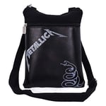 Nemesis Now Officially Licensed Metallica The Black Album Shoulder Bag, Stone, 23cm