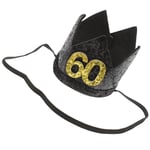 Crown Birthday Hat Non-woven Fabric Man 60th Party Supplies