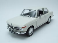 BMW 2002 Ti 1968 Crème Maquette de Voiture 1:24