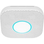 Nest Protect - Détecteur intelligent de fumée et de monoxyde de carbone - Filaire - Connexion 230 v - Google