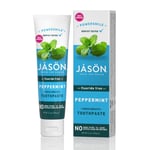 Jason Fluoride-Free Powersmile Powerful Peppermint Toothpaste - 119g