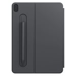 Black Rock Magnetic iPad Case Suitable for Apple iPad 10th Generation 2022 10.9 Inch I Smart Cover, Pen Holder, Tablet Protective Case (Black)