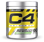 C4 Original Beta Alanine Sports Nutrition Bulk Pre Workout Powder for Men & Women | Best Pre-Workout Energy Drink Supplements | Creatine Monohydrate | Sour Batch Bros | 60 Servings