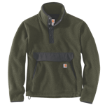 CARHARTT Fleecetrøje Relaxed Fit Fleece Pullover Basil Heather (XXL)