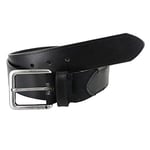 Carhartt Men's Rugged Flex Belt with Engraved Logo Buckle, Black, 40