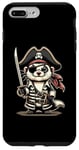 Coque pour iPhone 7 Plus/8 Plus Fête D'halloween Amusante De Furet De Pirate Pour Les