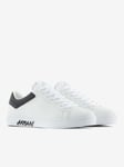 Chaussure Homme ARMANI EXCHANGE Action Néoprène Basket Cuir Op.white+ Black 42