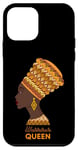 iPhone 12 mini Warrior Queen Black Afro Women Black History Month Case