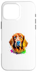 iPhone 16 Pro Max Irish Setter Pop Art & Splash Art Irish Setter Case