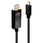 3m USB Type C to HDMI 4K60 Adapter Cable with HDR