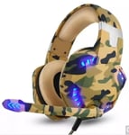 Gaming Headset with Microphone for PC Laptop PS4 Xbox One PS5 Headphones LED USB