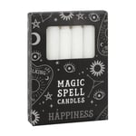 Protection Magic Spell Candles Set of 12 White - Witchcraft Ritual Wicca Candles