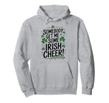 Funny Saint Patricks Day Irish Pride Shamrock Lucky Green Pullover Hoodie