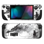 PlayVital Kit d'Autocollants de Protection pour Steam Deck OLED & LCD,Stickers Skin Vinyl pour Steam Deck OLED-Dragon Mistborn