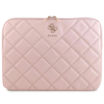 Guess Datorfodral 14" Quilted 4G - Rosa