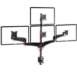 Duronic Monitor Arm Stand DM453VX1 | Single PC Desk Mount | Height Adjustable |