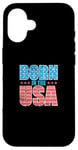 iPhone 16 Born in the USA Stars Case