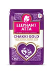 Elephant Atta Chakki Gold Chapatti Flour | Atta | Premium Flour | Naan Flour | Roti Flour | Chakki Atta | Chakki Flour | Chaki Flour | Plain Flour | (1.5kg)