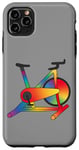 Coque pour iPhone 11 Pro Max Illustration Rainbow Spin Bike