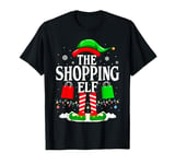 The Shopping Elf Funny Xmas Family matching Christmas T-Shirt